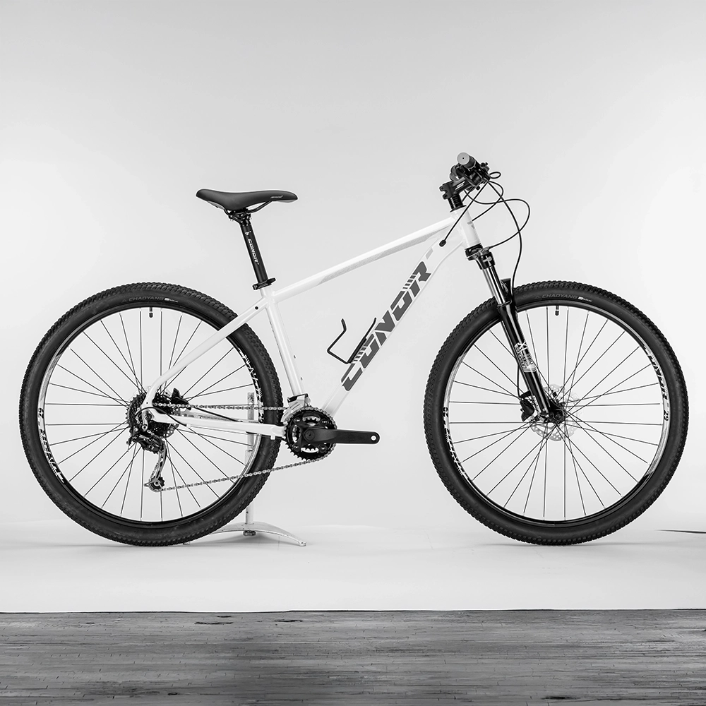 White mountain bike by a clipping path services provider.