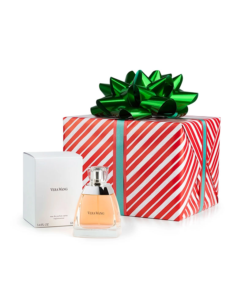 Gift box with perfume bottle 