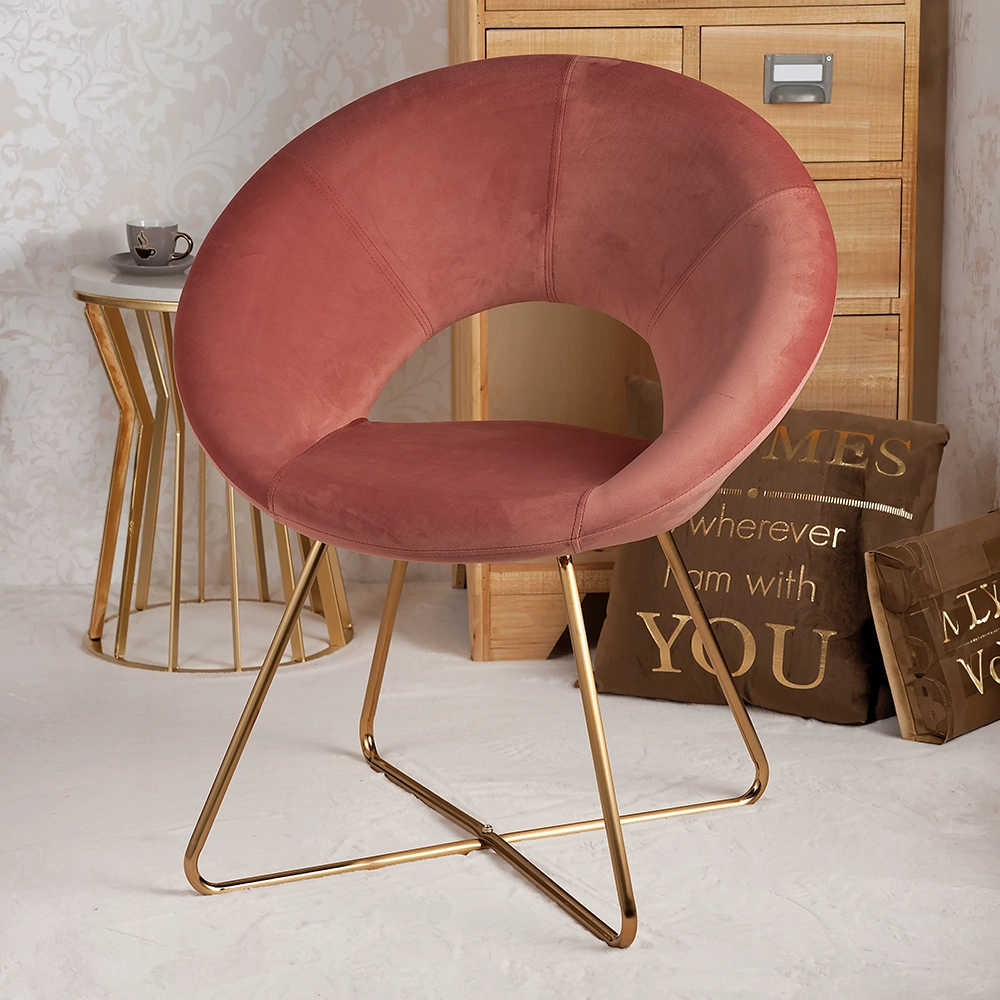 Velvet chair texture enhancement and color grading for e-commerce